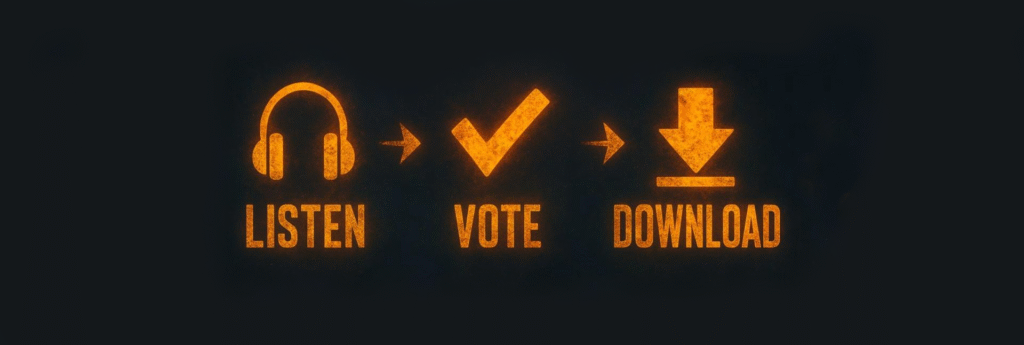 listen-vote-download